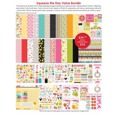 Bella Blvd Scrapbooking Set - Squeeze The Day